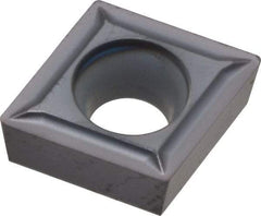 Kennametal - CCGT32.51 LF Grade KC5010 Carbide Turning Insert - TiAlN Finish, 80° Diamond, 3/8" Inscr Circle, 5/32" Thick, 1/64" Corner Radius - A1 Tooling