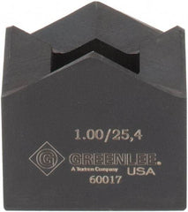 Greenlee - Square Punch - 1" Hole Length x 1" Hole Width - A1 Tooling