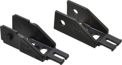 Igus - 1.02 Inch Outside Width x 0.94 Inch Outside Height, Cable and Hose Carrier Steel Zipper Mounting Bracket Set - 1-1/2 Inch Bend Radius, 0.59 Inch Inside Width x 0.67 Inch Inside Height - A1 Tooling