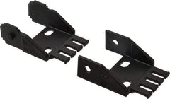 Igus - 1.93 Inch Outside Width x 0.94 Inch Outside Height, Cable and Hose Carrier Steel Zipper Mounting Bracket Set - 1-1/2 Inch Bend Radius, 1.05 Inch Inside Width x 0.67 Inch Inside Height - A1 Tooling