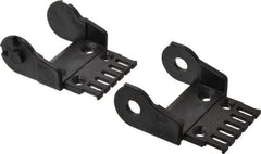 Igus - 2.87 Inch Outside Width x 1.38 Inch Outside Height, Cable and Hose Carrier Plastic Open Mounting Bracket Set - 2.17 Inch Bend Radius, 2.24 Inch Inside Width x 0.98 Inch Inside Height - A1 Tooling