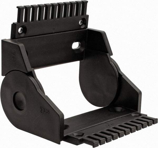 Igus - 5.31 Inch Outside Width x 2.52 Inch Outside Height, Cable and Hose Carrier Plastic Open Mounting Bracket Set - 3.94 Inch Bend Radius, 4.53 Inch Inside Width x 1.77 Inch Inside Height - A1 Tooling