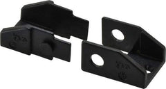 Igus - 0.89 Inch Outside Width x 0.59 Inch Outside Height, Cable and Hose Carrier Plastic Zipper Mounting Bracket Set - 1.1 Inch Bend Radius, 0.63 Inch Inside Width x 0.41 Inch Inside Height - A1 Tooling