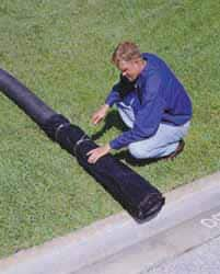 UltraTech - 16 Inch Diameter Pipe Sock - For Use with Oil and Sediment, Helps Comply with NPDES and 40 CFR 122.26 - A1 Tooling