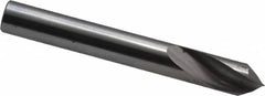 Magafor - 1/4" Body Diam, 90°, 2" OAL, Solid Carbide Spotting Drill - A1 Tooling