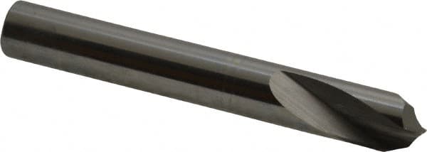 Magafor - 3/8" Body Diam, 120°, 2-3/4" OAL, Solid Carbide Spotting Drill - A1 Tooling