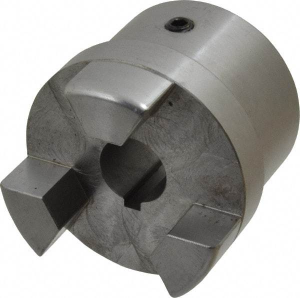 Boston Gear - 3/4" Max Bore Diam, FC25 Coupling Size, Flexible Half Coupling - 2-1/2" OD, 4.13" OAL, Steel - A1 Tooling