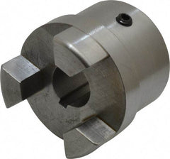 Boston Gear - 7/8" Max Bore Diam, FC25 Coupling Size, Flexible Half Coupling - 2-1/2" OD, 4.13" OAL, Steel - A1 Tooling