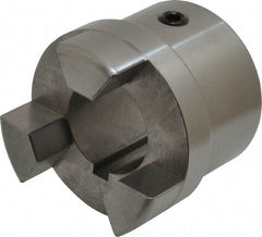 Boston Gear - 1-1/4" Max Bore Diam, FC25 Coupling Size, Flexible Half Coupling - 2-1/2" OD, 4.13" OAL, Steel - A1 Tooling