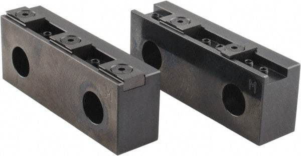 Mitee-Bite - 37.59mm High x 100mm Long x 25.4mm Wide Jaw Set - For Use with Mitee-Bite TalonGrips - A1 Tooling