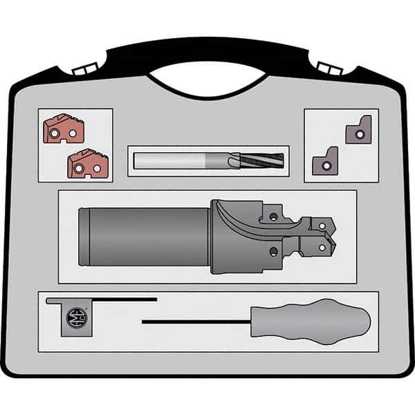 Allied Machine and Engineering - 3/4-16, Tube Dash 8, Indexable Porting Tool - A1 Tooling