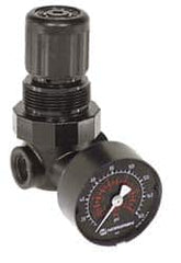 Norgren - 1/4" NPT Miniature Regulator without Gauge - 1/8" Gauge Port, 5-125 psi - A1 Tooling