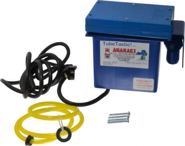 Abanaki - 10" Reach, 1.5 GPH Oil Removal Capacity, Tube Oil Skimmer - 40 to 185°F - A1 Tooling