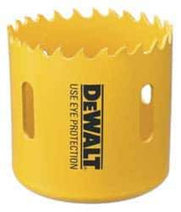 DeWALT - 1-1/8" Diam, 1-1/2" Cutting Depth, Hole Saw - Bi-Metal Saw, Toothed Edge - A1 Tooling