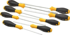 Wiha - 8 Piece Screw Holding Ball End Hex Screwdriver Set - Bit Sizes: Hex Inch 1/8, 9/64, 5/32, 3/16, 7/32, 1/4, 5/16 & 3/8 - A1 Tooling