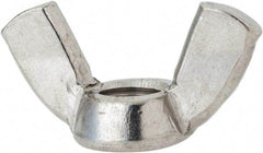 Value Collection - 3/8-16 UNC, Stainless Steel Standard Wing Nut - Grade 316, 1.44" Wing Span, 0.79" Wing Span - A1 Tooling