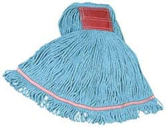 Rubbermaid - 5" Red Head Band, Large Blended Fiber Loop End Mop Head - 4 Ply, Use for General Purpose - A1 Tooling