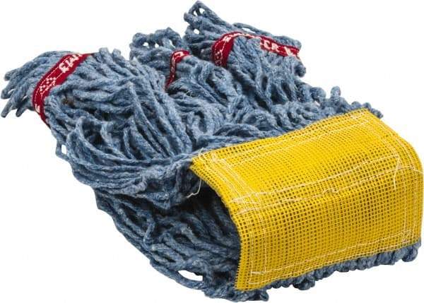 Rubbermaid - 5" Yellow Head Band, Small Blended Fiber Loop End Mop Head - 4 Ply, Use for General Purpose - A1 Tooling