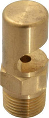 Bete Fog Nozzle - 3/8" Pipe, 145° Spray Angle, Brass, Extra Wide Fan Nozzle - Male Connection, 9.49 Gal per min at 100 psi, 3/16" Orifice Diam - A1 Tooling