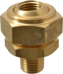 Bete Fog Nozzle - 1/4" Pipe, 40 to 70° Spray Angle, Brass, Adjustable Swivel Joint Nozzle - For Use With Bete - Nozzles Where Alignment of The Spray Direction is Required - A1 Tooling