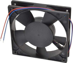 Value Collection - 12 Volts, DC, 88.3 CFM, Square Tube Axial Fan - 0.33 Amp Rating, 2,700 to 3,000 RPM, 4.72" High x 4.72" Wide x 1" Deep - A1 Tooling