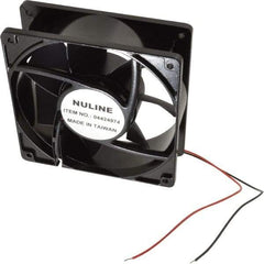 Value Collection - 12 Volts, DC, 145 CFM, Square Tube Axial Fan - 1.1 Amp Rating, 2,600 to 2,900 RPM, 4.7" High x 4.7" Wide x 1-1/2" Deep - A1 Tooling