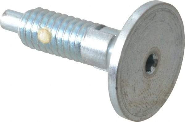 Gibraltar - 5/16-18, 0.53" Thread Length, 0.154" Max Plunger Diam, 1 Lb Init to 6 Lb Final End Force, Locking Knob Handle Plunger - Countersunk Knob, 3/16" Plunger Projection - A1 Tooling