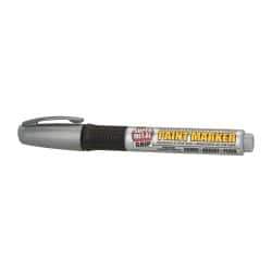 Super Met-Al - Metallic Silver Paint Marker - Fiber Tip, Oil Based - A1 Tooling