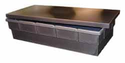 Bayhead Products - 48.5" Long x 23" Wide x 2" High Gray Lid - For Use with BC4721-L - A1 Tooling