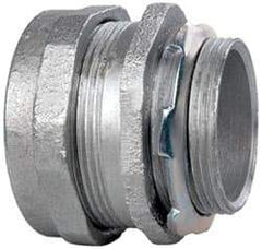 Cooper Crouse-Hinds - 1-1/2" Trade, Malleable Iron Compression Straight Rigid/Intermediate (IMC) Conduit Connector - Noninsulated - A1 Tooling