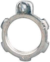 Cooper Crouse-Hinds - 1/2" Trade, Steel Threaded Rigid/Intermediate (IMC) Conduit Locknut - Noninsulated - A1 Tooling