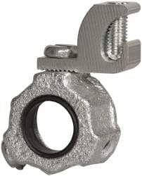 Cooper Crouse-Hinds - 1/2" Trade, Malleable Iron Threaded Rigid/Intermediate (IMC) Conduit Bushing - Partially Insulated - A1 Tooling