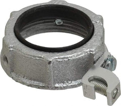 Cooper Crouse-Hinds - 1-1/2" Trade, Malleable Iron Threaded Rigid/Intermediate (IMC) Conduit Bushing - Partially Insulated - A1 Tooling