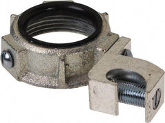 Cooper Crouse-Hinds - 1-1/4" Trade, Malleable Iron Threaded Rigid/Intermediate (IMC) Conduit Bushing - Partially Insulated - A1 Tooling