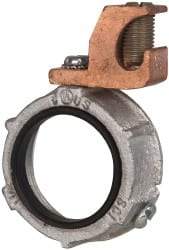 Cooper Crouse-Hinds - 1-1/2" Trade, Malleable Iron Threaded Rigid/Intermediate (IMC) Conduit Bushing - Partially Insulated - A1 Tooling