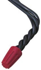 Ideal - 2, 14 to 4, 12 AWG, 600 Volt, Flame Retardant, Standard Twist on Wire Connector - Red, 221°F - A1 Tooling