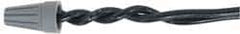 Ideal - 3, 22 to 2, 16 AWG, 300 Volt, Flame Retardant, Standard Twist on Wire Connector - Gray, 221°F - A1 Tooling