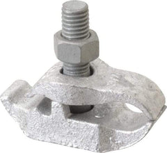 Cooper Crouse-Hinds - 3/4" Pipe, Malleable Iron, Electro Galvanized Conduit Clamp - 1 Mounting Hole - A1 Tooling