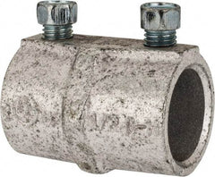 Cooper Crouse-Hinds - 1/2" Trade, Malleable Iron Set Screw Rigid/Intermediate (IMC) Conduit Coupling - Noninsulated - A1 Tooling