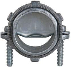 Cooper Crouse-Hinds - 1" Trade, Die Cast Zinc Squeeze Clamp Straight FMC Conduit Connector - Noninsulated - A1 Tooling