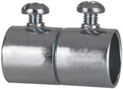 Cooper Crouse-Hinds - 1/2" Trade, Steel Set Screw EMT Conduit Coupling - Noninsulated - A1 Tooling