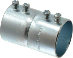 Cooper Crouse-Hinds - 1-1/2" Trade, Steel Set Screw EMT Conduit Coupling - Noninsulated - A1 Tooling