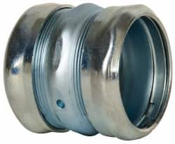 Cooper Crouse-Hinds - 2" Trade, Steel Compression EMT Conduit Coupling - Noninsulated - A1 Tooling