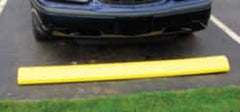 Eagle - 72" Long x 8" Wide x 4" High, Parking Curb - Blue, High Density Polyethylene - A1 Tooling