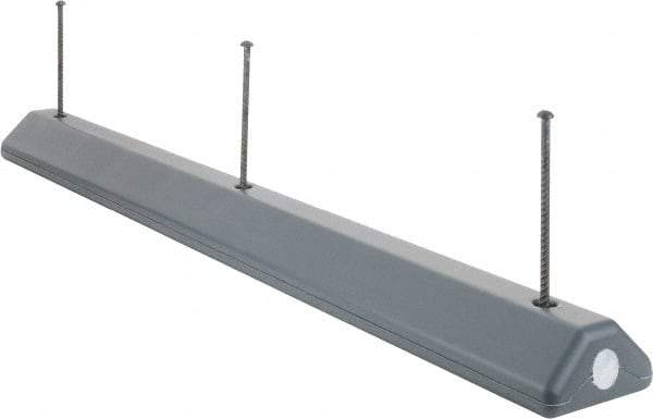 Eagle - 72" Long x 8" Wide x 4" High, Parking Curb - Gray, High Density Polyethylene - A1 Tooling