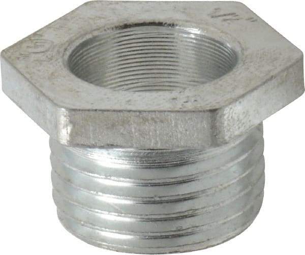 Cooper Crouse-Hinds - 1/2" Trade, Malleable Iron Threaded Rigid/Intermediate (IMC) Conduit Nipple - Noninsulated - A1 Tooling