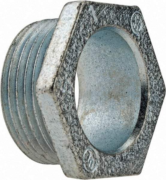 Cooper Crouse-Hinds - 1" Trade, Malleable Iron Threaded Rigid/Intermediate (IMC) Conduit Nipple - Noninsulated - A1 Tooling