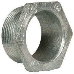 Cooper Crouse-Hinds - 1-1/2" Trade, Malleable Iron Threaded Rigid/Intermediate (IMC) Conduit Nipple - Noninsulated - A1 Tooling