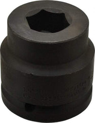 Proto - 1-1/2" Drive 1-5/16" Standard Impact Socket - 6 Points, 3-1/8" OAL - A1 Tooling