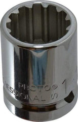 Proto - 3/4" Drive, 1-1/16" Socket, Spline Socket - 12 Points, 1-31/32" OAL - A1 Tooling